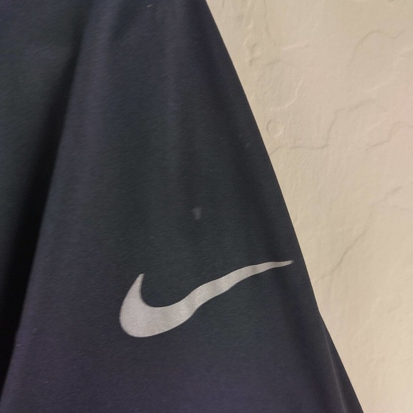 Nike Running Black Mesh Back Crew Neck Long Sleeve Small - Picture 5 of 5